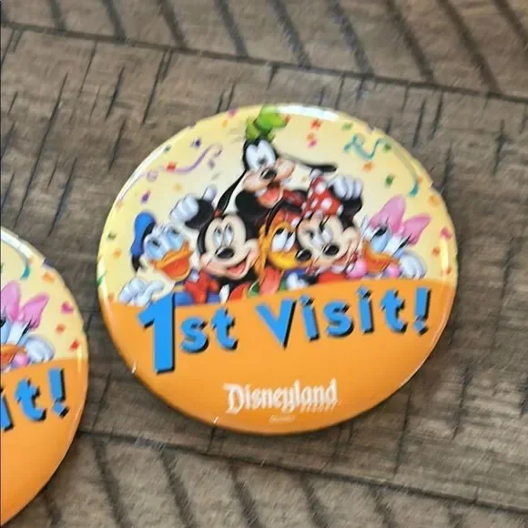 Disneyland 1st Visit Buttons - Picture 14 of 17